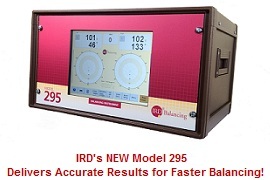 IRD Balancing Model 295+ DB Balancing Instrument